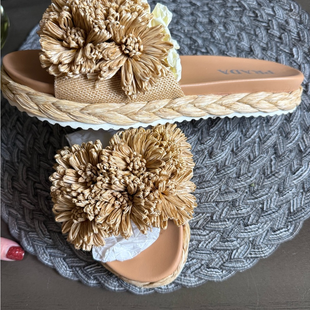 Prada Raffia Sandal - Picture 3 of 9